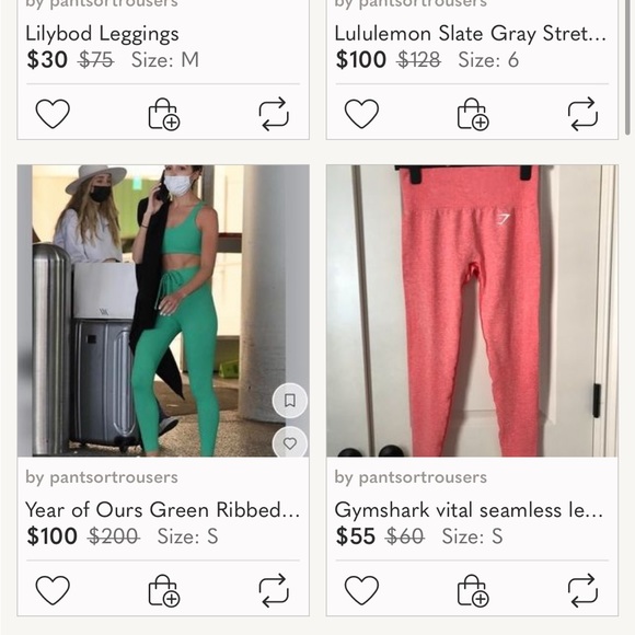 The Upside Floral High Waisted midi Leggings tulip - Picture 7 of 7